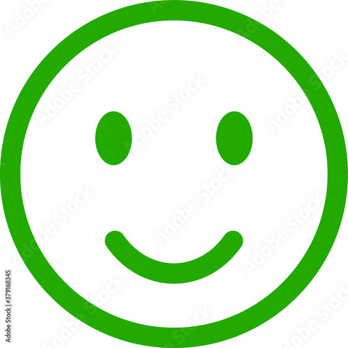 easy to use illustration vector icon of face rating