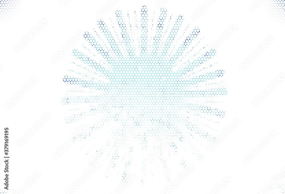 Obraz premium Light vector template with crystals, triangles.