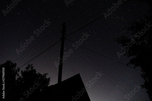 summer night starry sky