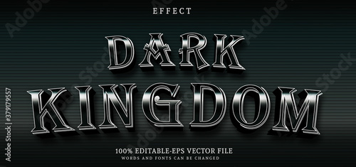 text effect editable vector file text design vector
