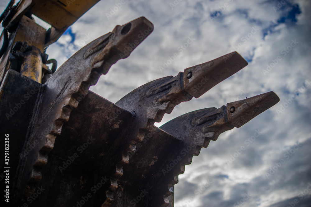 Fototapeta premium Excavator Bucket