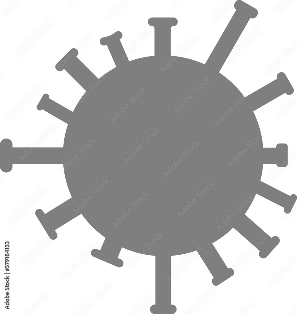 Icon COVID-19 virus. Vector image.