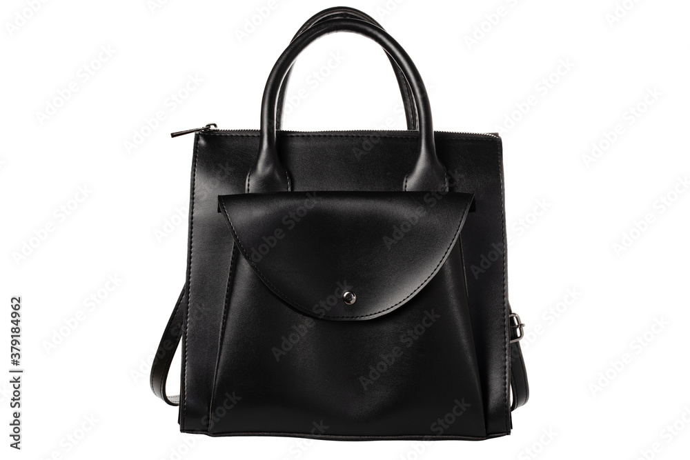 Naklejka premium Original fashionable women's handbag in the style of the eighties