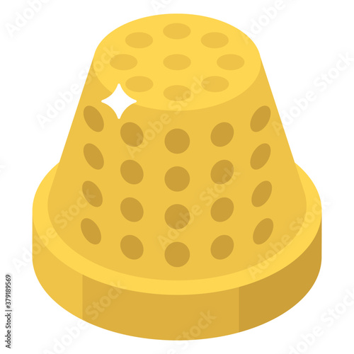 
Design of thimble vector, thumb cover
