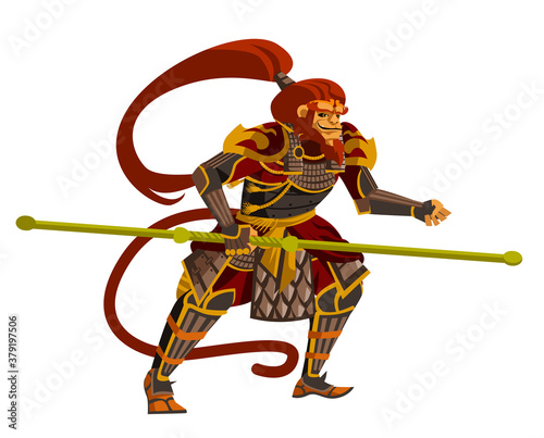 Sun Wukong the monkey king chinese mythology warrior tale