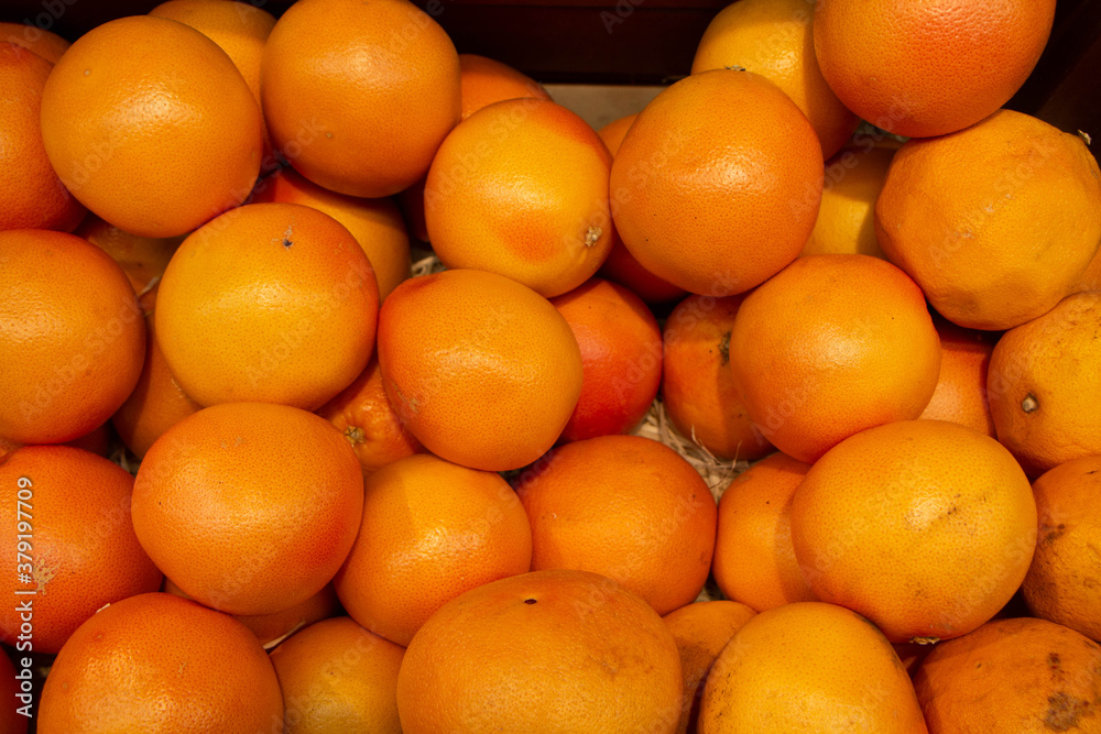 Oranges for sale at the market