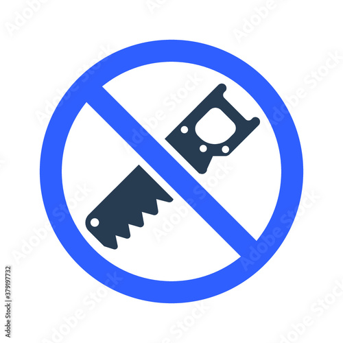 Saw restriction icon