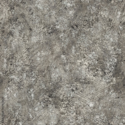 Seamless Pattern Beige Brown Tan Aged Old Grungy Dirty Design. High quality illustration. Detailed worn messy stained wrinkled tough surface material.