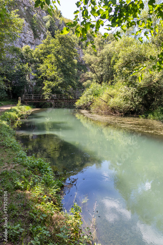 Iskar Panega Geopark along the Gold Panega River  Bulgaria