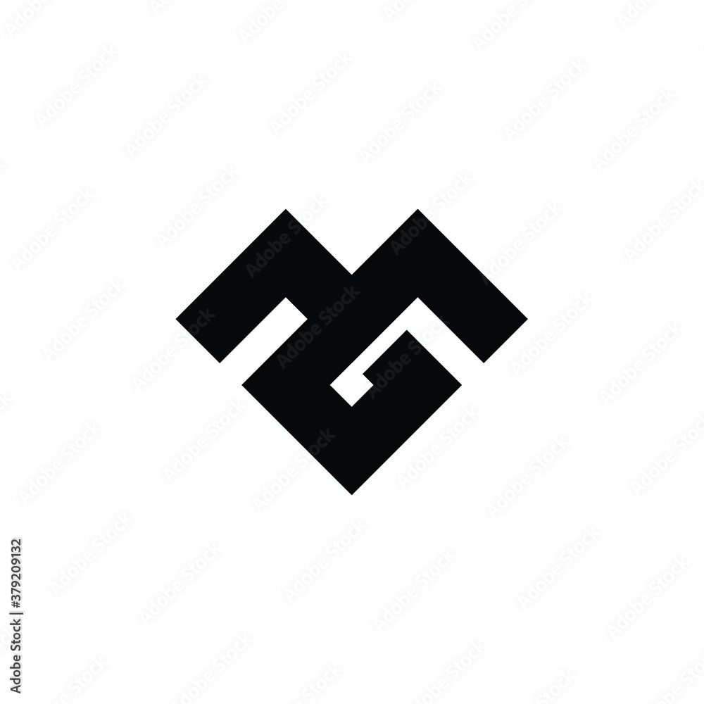 mg initial based letter icon logo minimalist modern logo design template mg initial based letter icon logo minimalist modern logo design template