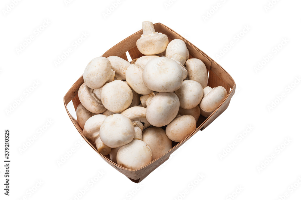 Champignon mushroom isolated on white background. Champignon mushroom isolated on white background.