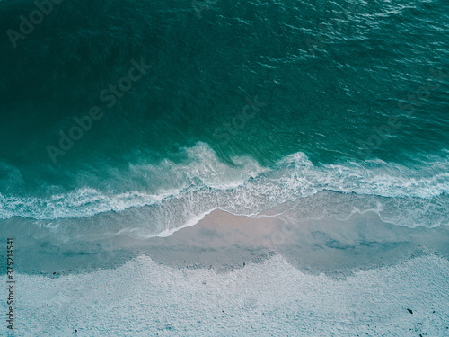Waves on the beach