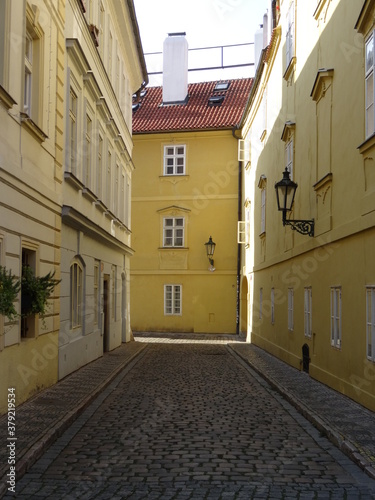 historische Gasse auf der Kleinseite in Prag