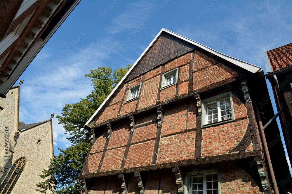 altstadt in warendorf, westfalen altstadt in warendorf, westfalen