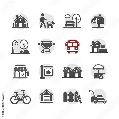 Real Estate and Homes icons