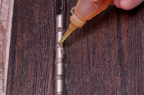 Cuadro en lienzo adjusting door hinge using lubricating oil