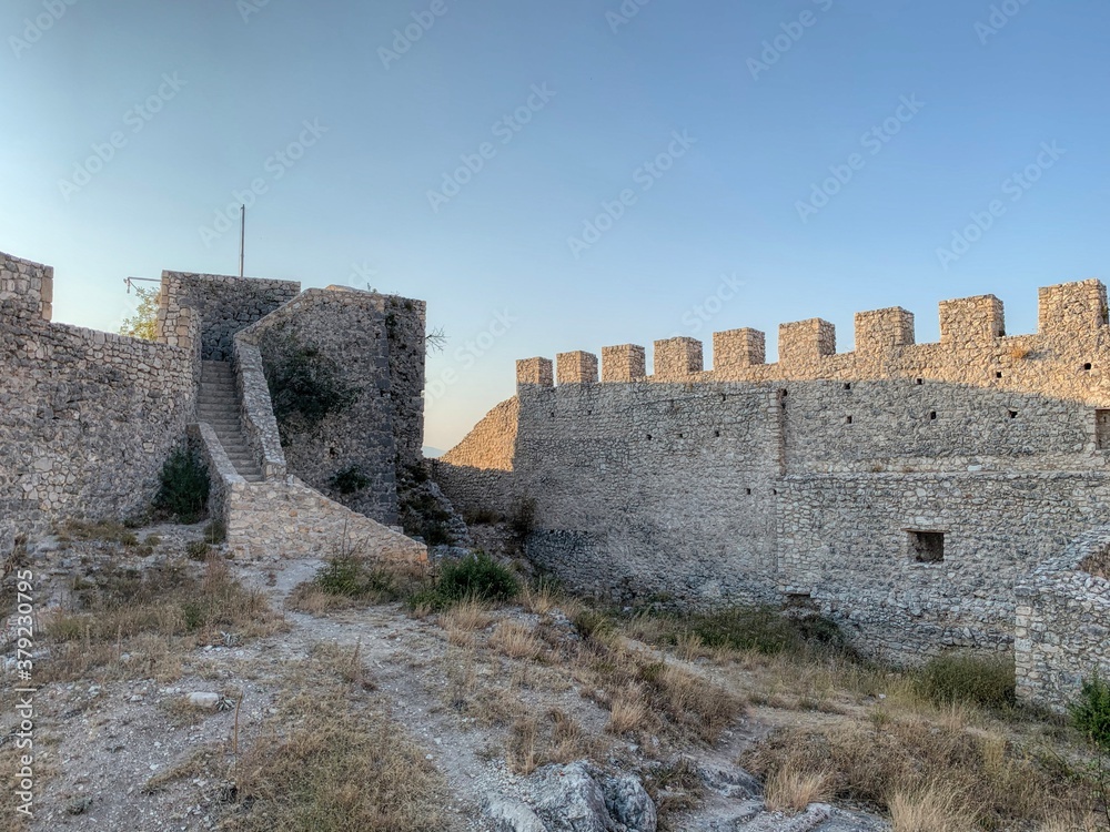 Landscape photography of medieval castle