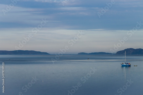 boats on the sea