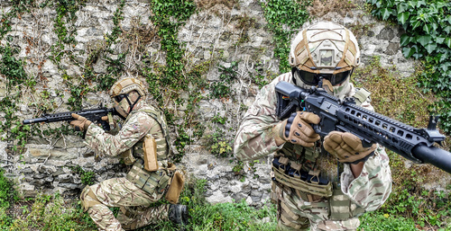 airsoft player