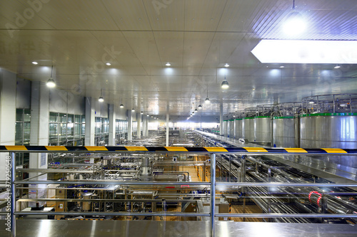Milk factory processing industry