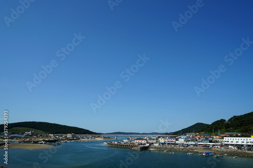 Scenery of Anheunghang on September 20, 2020