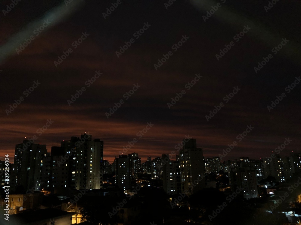 Fototapeta premium night view of the city