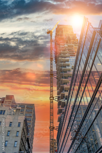 Canvas Print new york developments