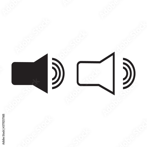 voice icon,volume icon vector