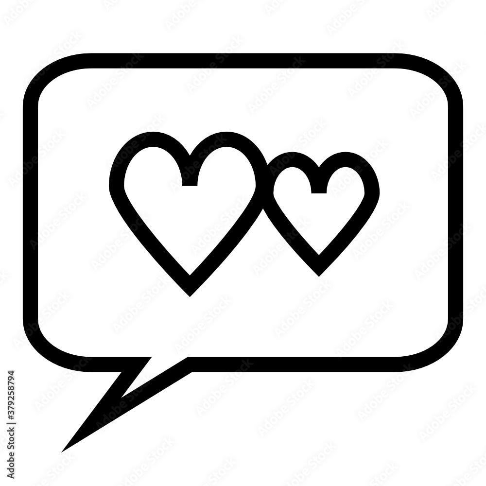 Love line style icon. very suitable for your creative project.