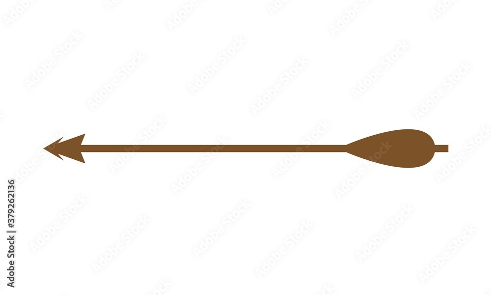 Arrow illustration icon design Arrow illustration icon design