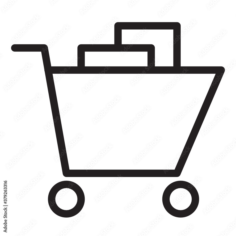 online shopping line style icon. very suitable for your creative product. online shopping line style icon. very suitable for your creative product.