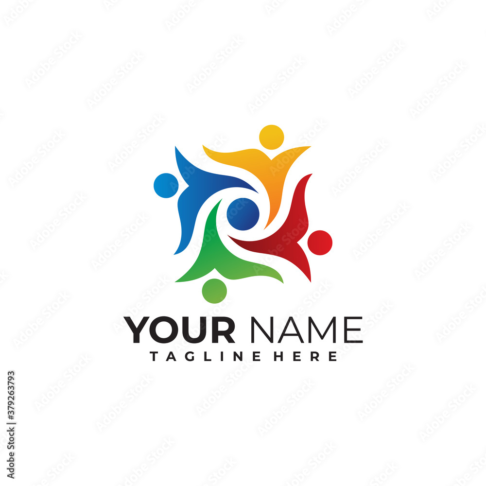 community logo icon vector isolated community logo icon vector isolated