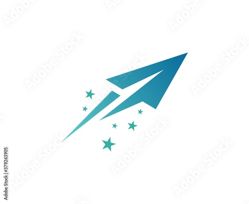 Paper plane logo
