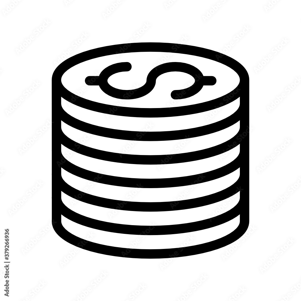 currency line style icon. very suitable for your creative product. currency line style icon. very suitable for your creative product.