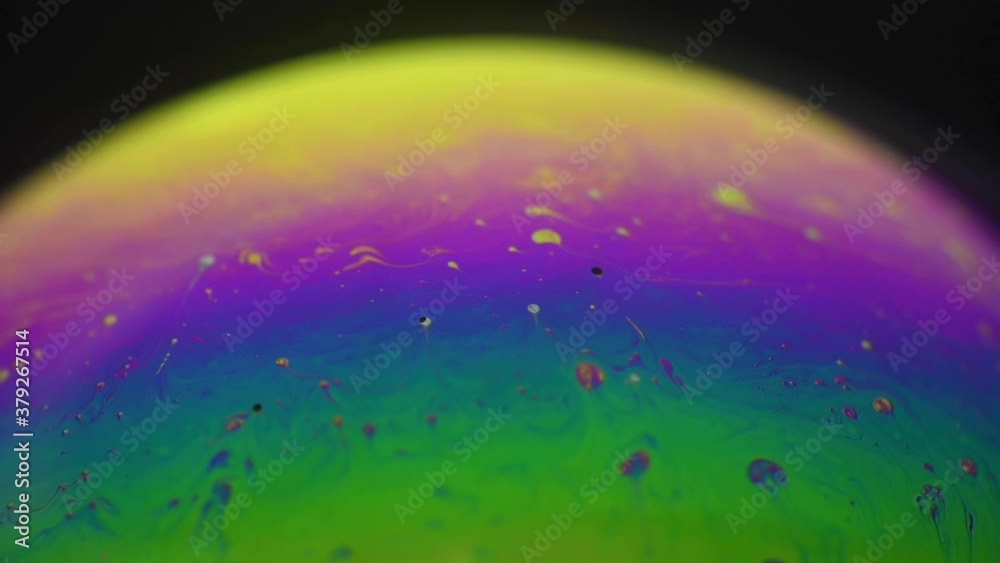 Motion on the abstract in the bubble comes out as art Motion on the abstract in the bubble comes out as art
