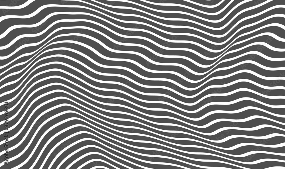 Wave pattern. Vector illustration. vector