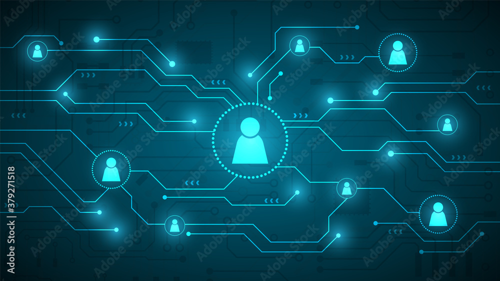 Social network connected Social network connected