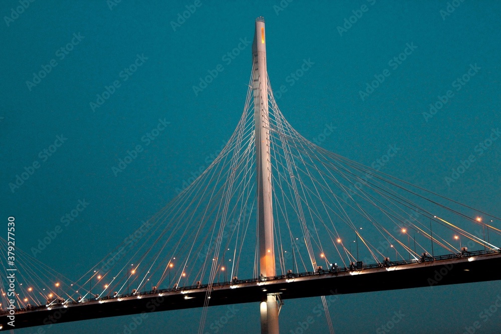 Obraz premium cable bridge
