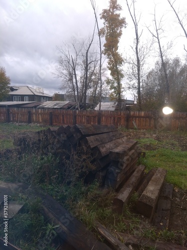 Wallpaper Mural railway in the countryside Torontodigital.ca