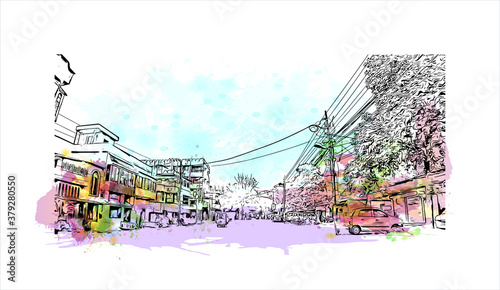 Photos Building view with landmark of Barrackpore is a city in the West Bengal state of India