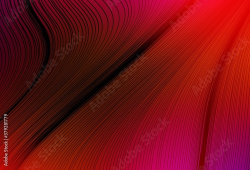 Light Pink, Red vector abstract layout.