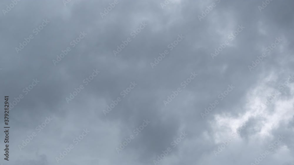 Sky with dark storm clouds. Time lapse clouds motion flow and growing. Formation of clouds before the storm Sky with dark storm clouds. Time lapse clouds motion flow and growing. Formation of clouds before the storm