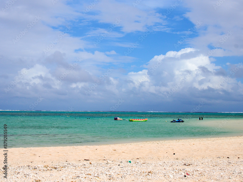 沖縄県 離島 久米島 はての浜の風景写真