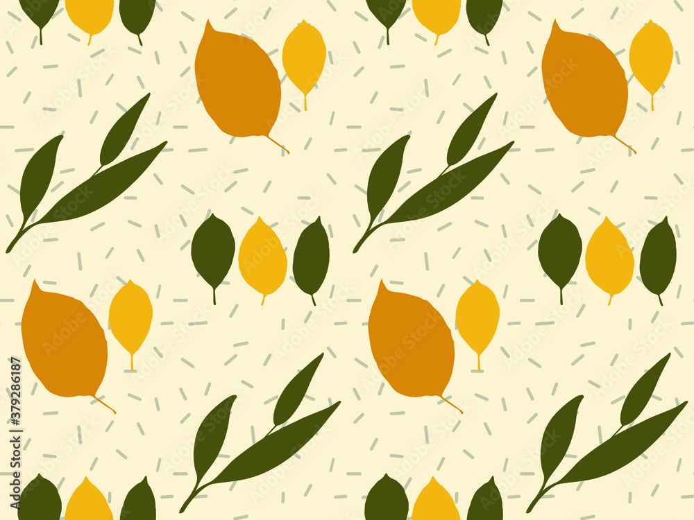 Autumn. Colors. Pattern without seams. Autumn. Colors. Pattern without seams.