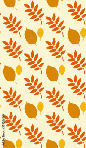 Autumn. Colors. Pattern without seams.