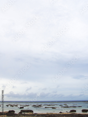 沖縄 久米島の風景 シンリ浜