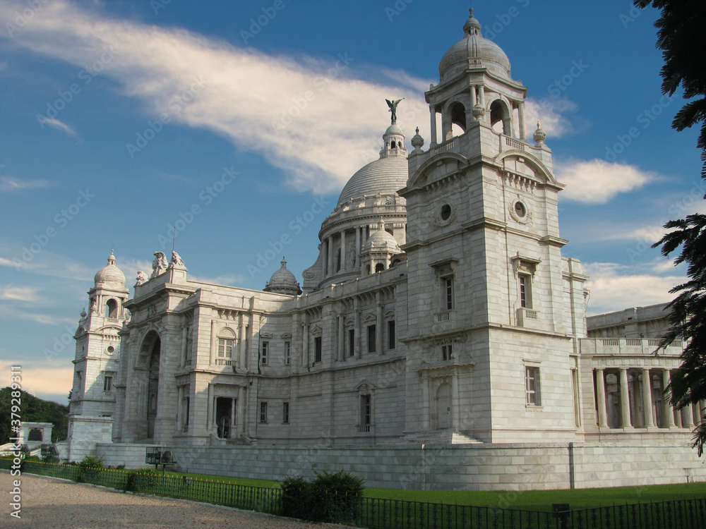 A beautiful view of Victoria Memorial
