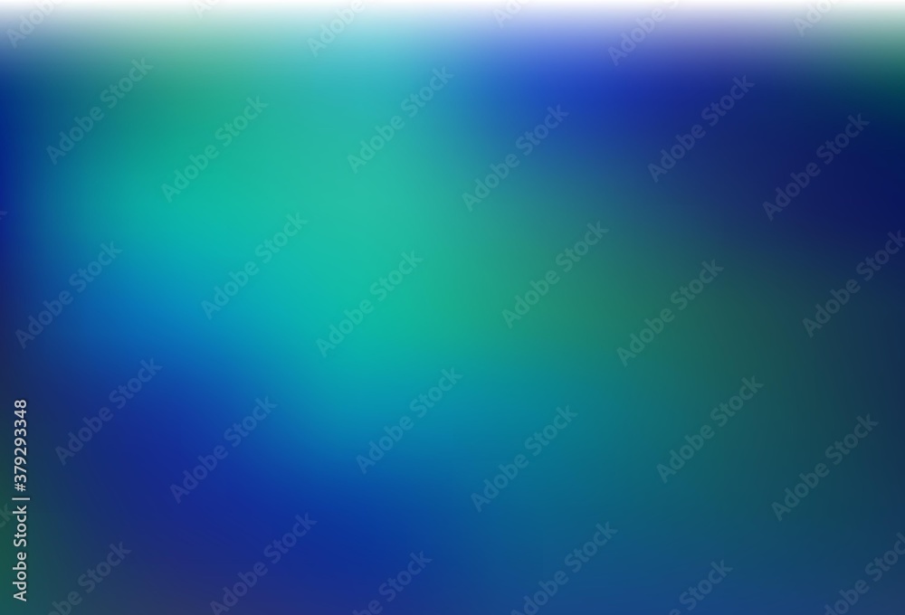 Fototapeta premium Dark BLUE vector colorful abstract background.