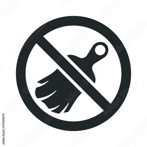 Paint restriction icon