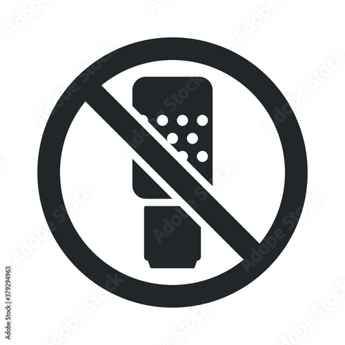 No recording restriction icon